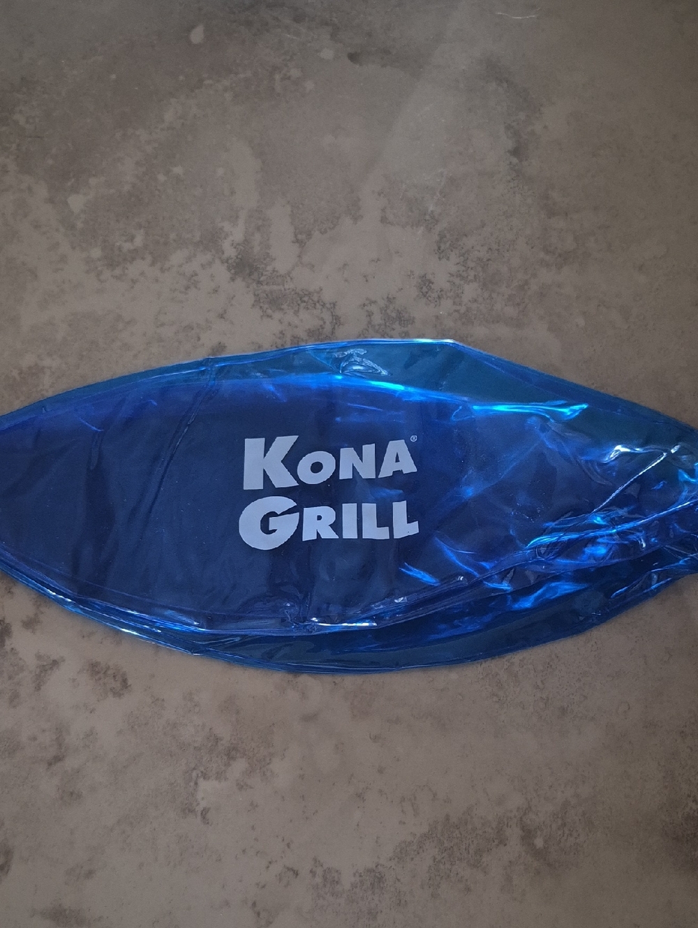 Blue Inflatable Ball